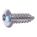 Midwest Fastener Sheet Metal Screw, #8 x 1/2 in, 18-8 Stainless Steel Button Head Torx Drive, 20 PK 77726